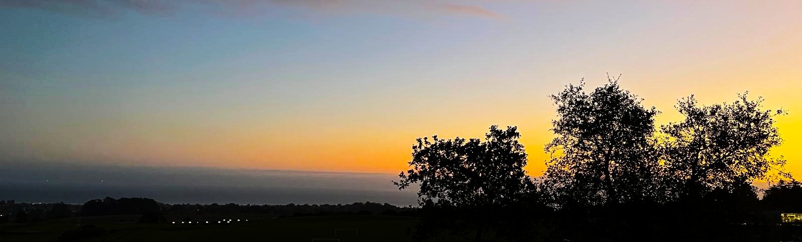 UCSC sunset